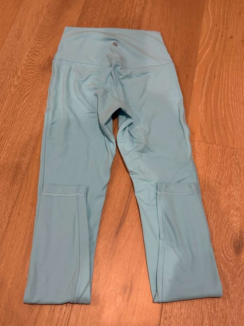 lululemon athletica light blue girls' performance leggings